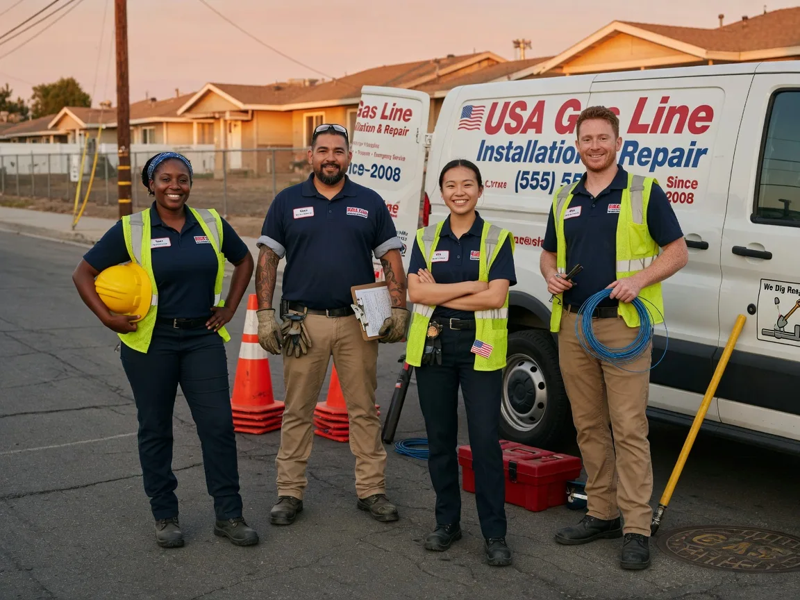 Gas Line Installation company in Columbia, CA